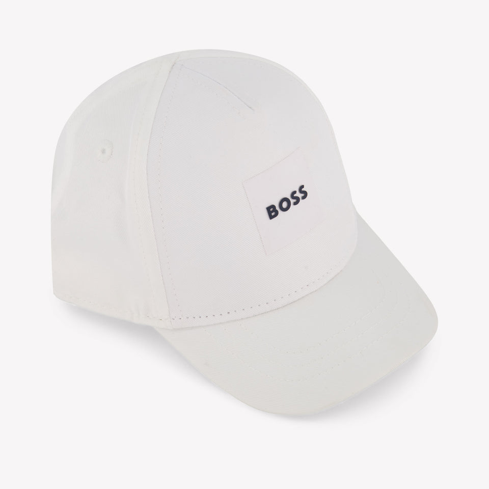 Boss Baby Jongens Pet In Wit