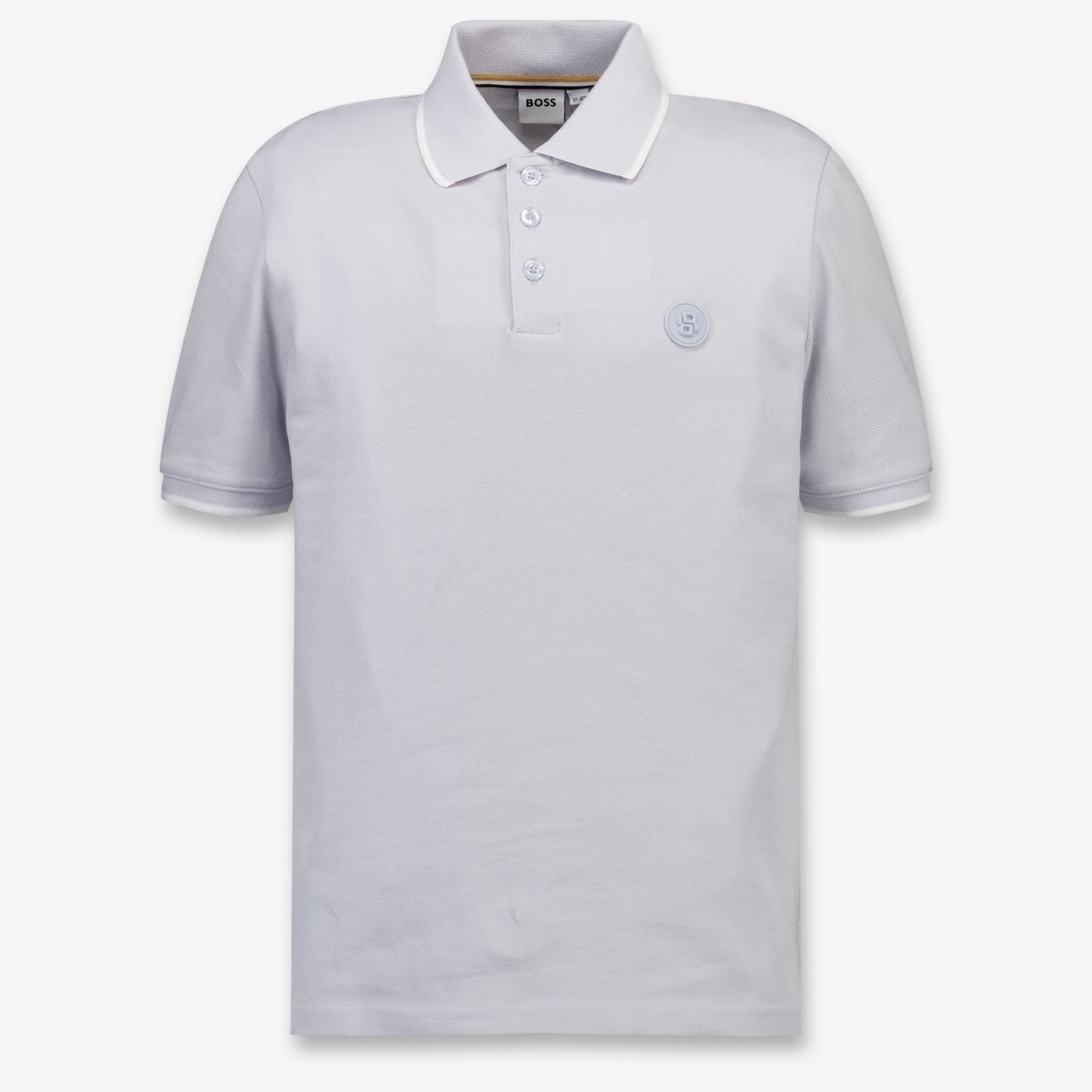 Boss Kinder Jongens Polo In Licht Blauw