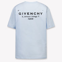 Givenchy Kinder Jongens T-Shirt In Licht Blauw