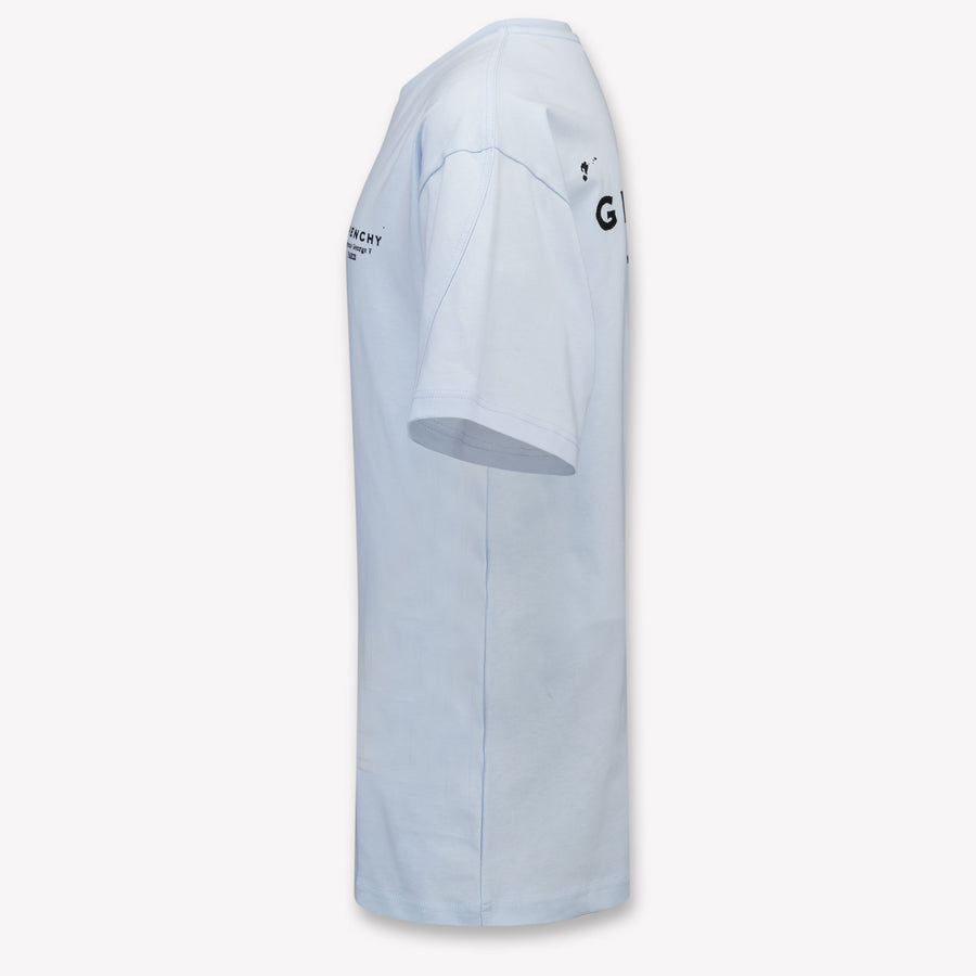 Givenchy Kinder Jongens T-Shirt In Licht Blauw