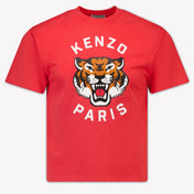 Kenzo Kids Kinder Jongens T-Shirt In Rood