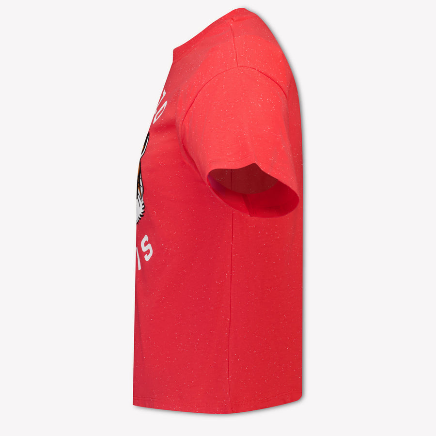 Kenzo Kids Kinder Jongens T-Shirt In Rood
