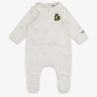 Kenzo Kids Baby Jongens Boxpakje In Off White