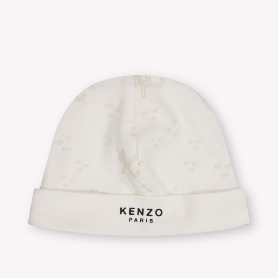 Kenzo Kids Baby Jongens Boxpakje In Off White
