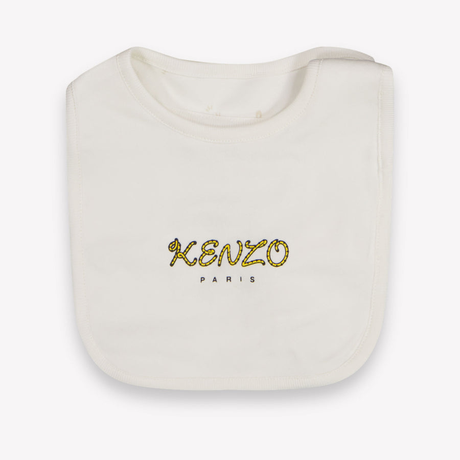 Kenzo Kids Baby Jongens Boxpakje In Off White
