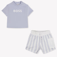 Boss Baby Jongens Setje In Licht Blauw
