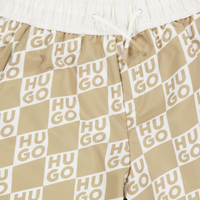 HUGO Kinder Jongens Zwemkleding In Beige