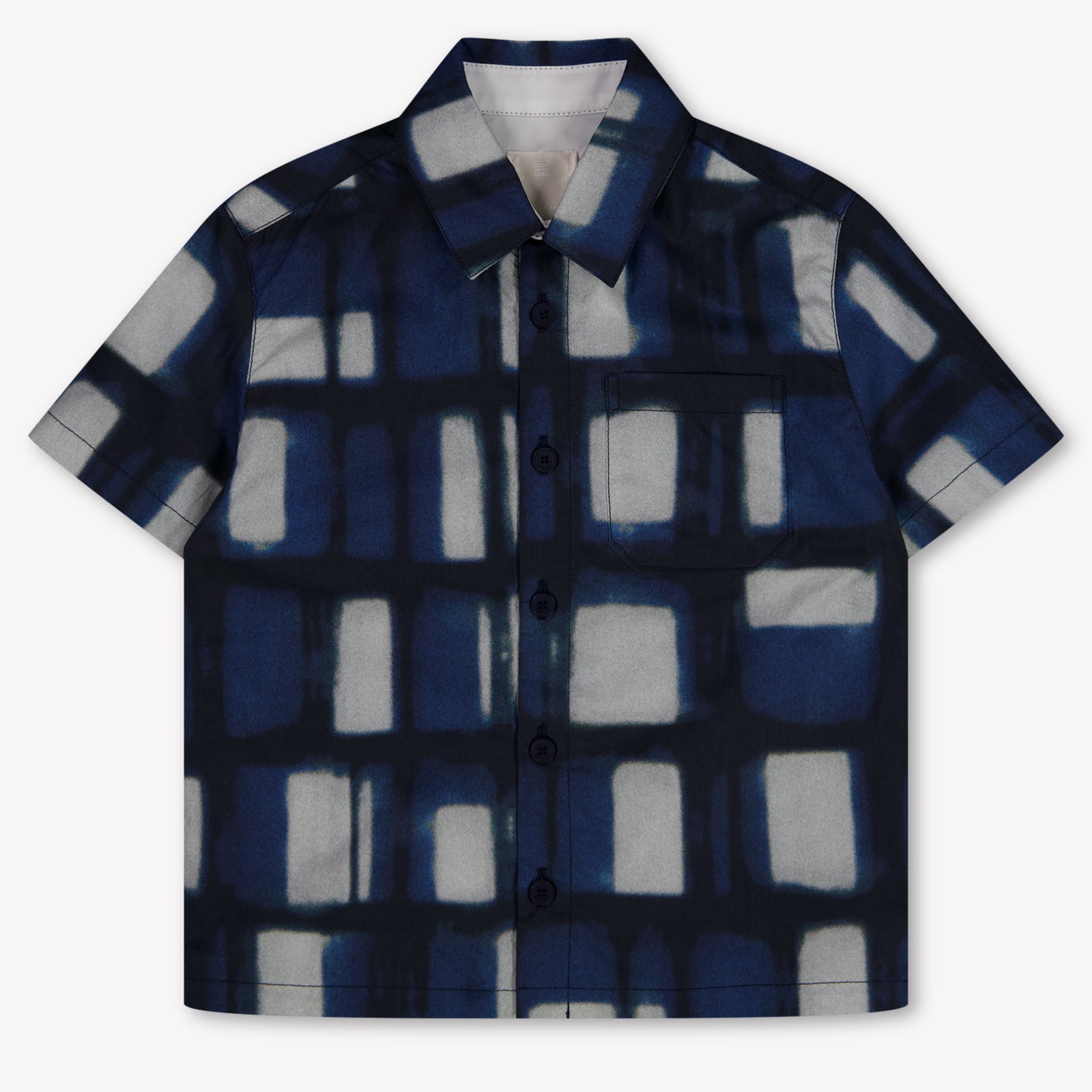 Givenchy Baby Jongens Blouse In Donker Blauw