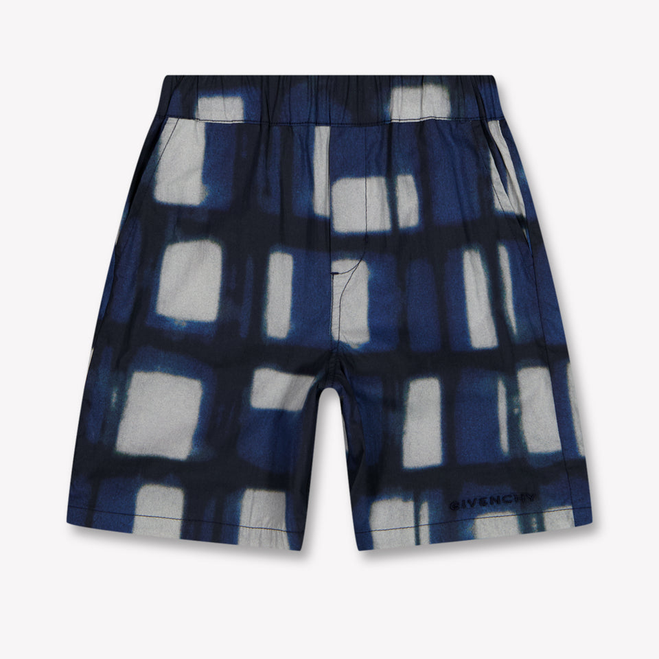 Givenchy Baby Jongens Shorts In Donker Blauw