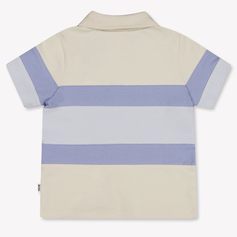 Boss Baby Jongens Polo In Licht Beige