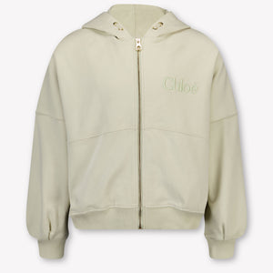 Chloe Kinder Meisjes Vest In Beige