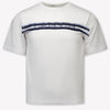 Lanvin Kinder Jongens T-Shirt In Wit