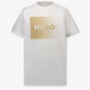 HUGO Kinder Jongens T-Shirt In Wit