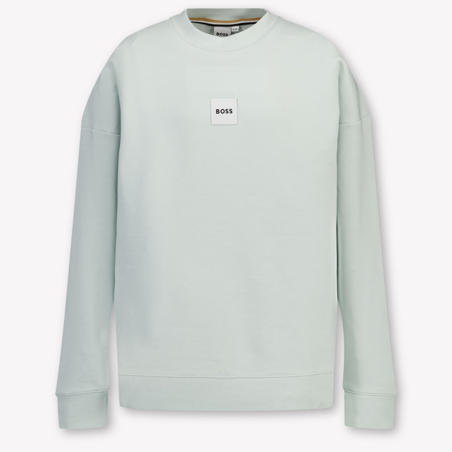 Boss Kinder Jongens Trui In Mint