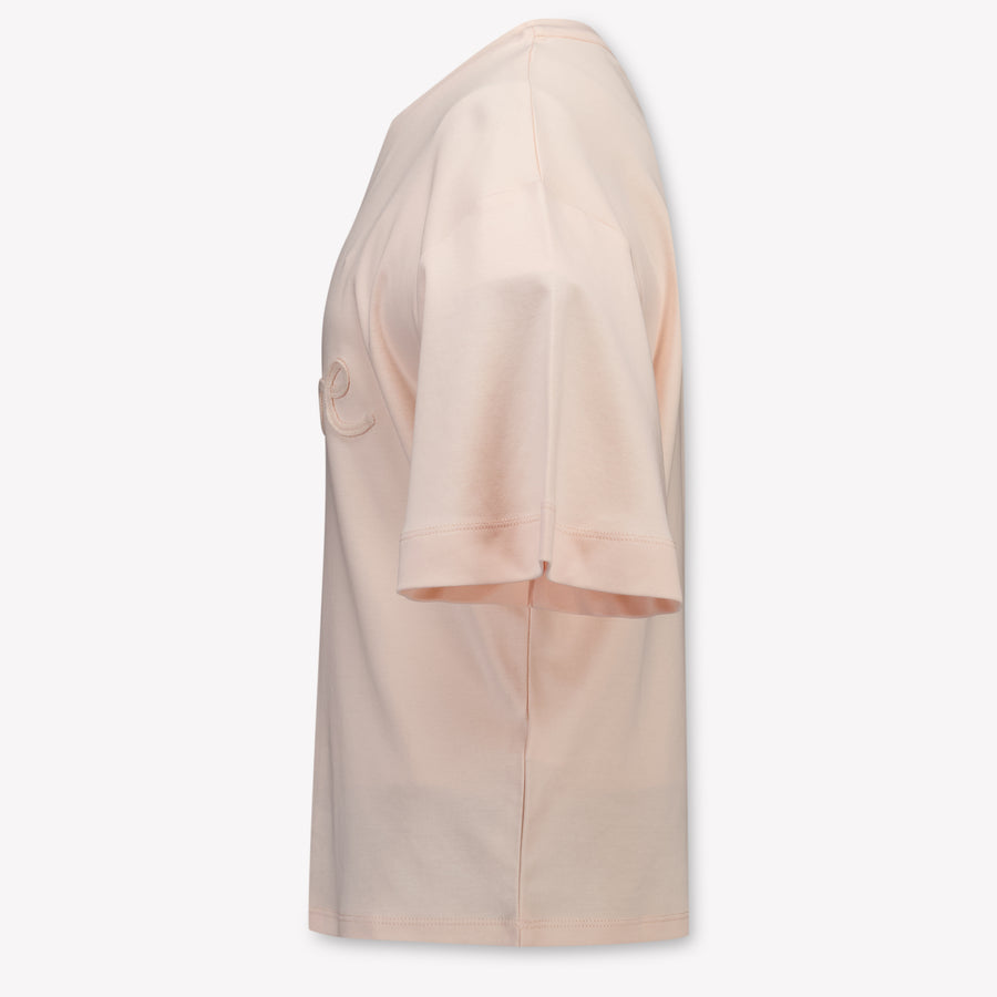 Chloe Kinder Meisjes T-Shirt In Licht Roze