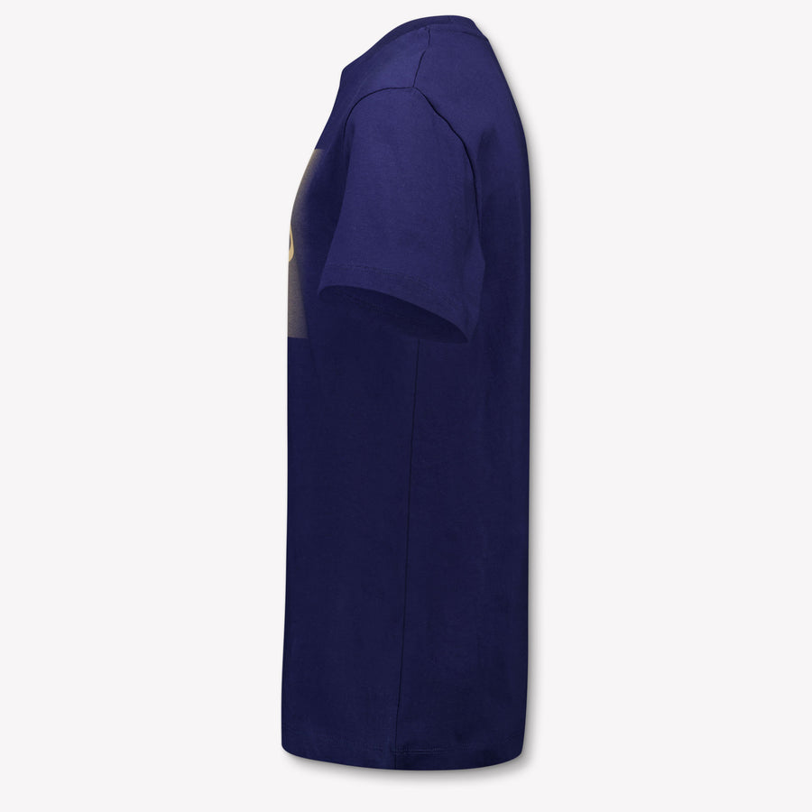 HUGO Kinder Jongens T-Shirt In Navy