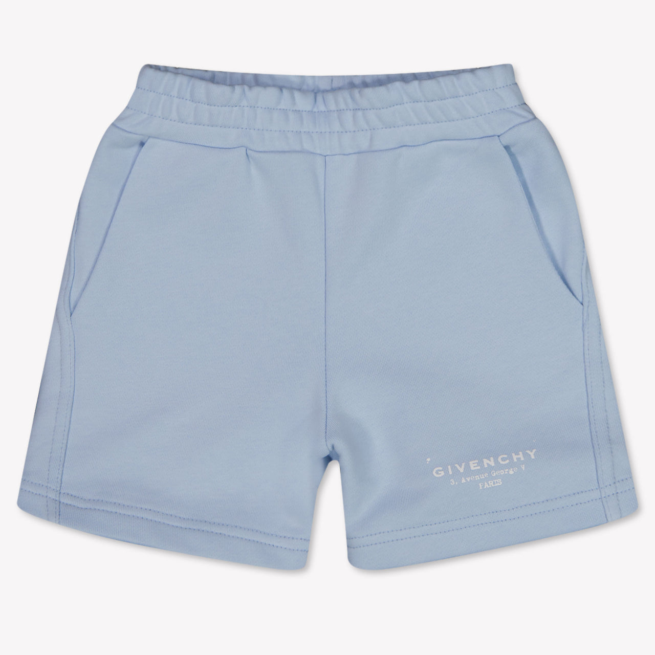 Givenchy Baby Jongens Shorts In Licht Blauw