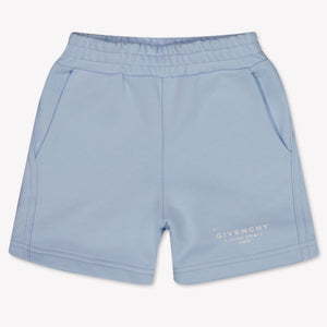 Givenchy Baby Jongens Shorts In Licht Blauw