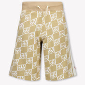 HUGO Kinder Jongens Shorts In Beige