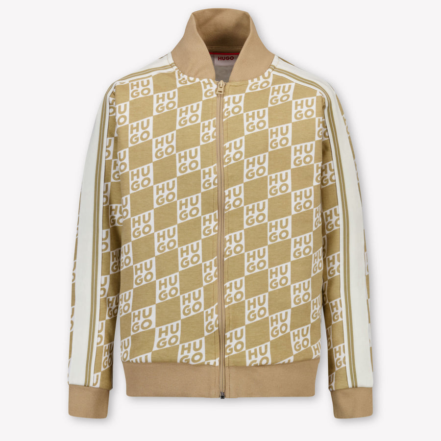 HUGO Kinder Jongens Vest In Beige