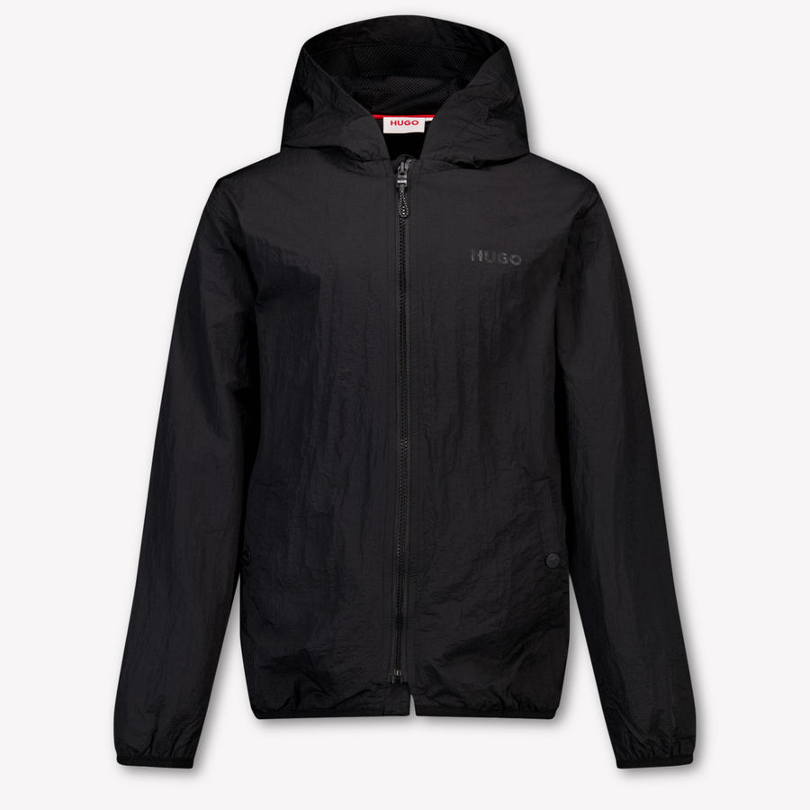 HUGO Boys Summer Jacket in Black