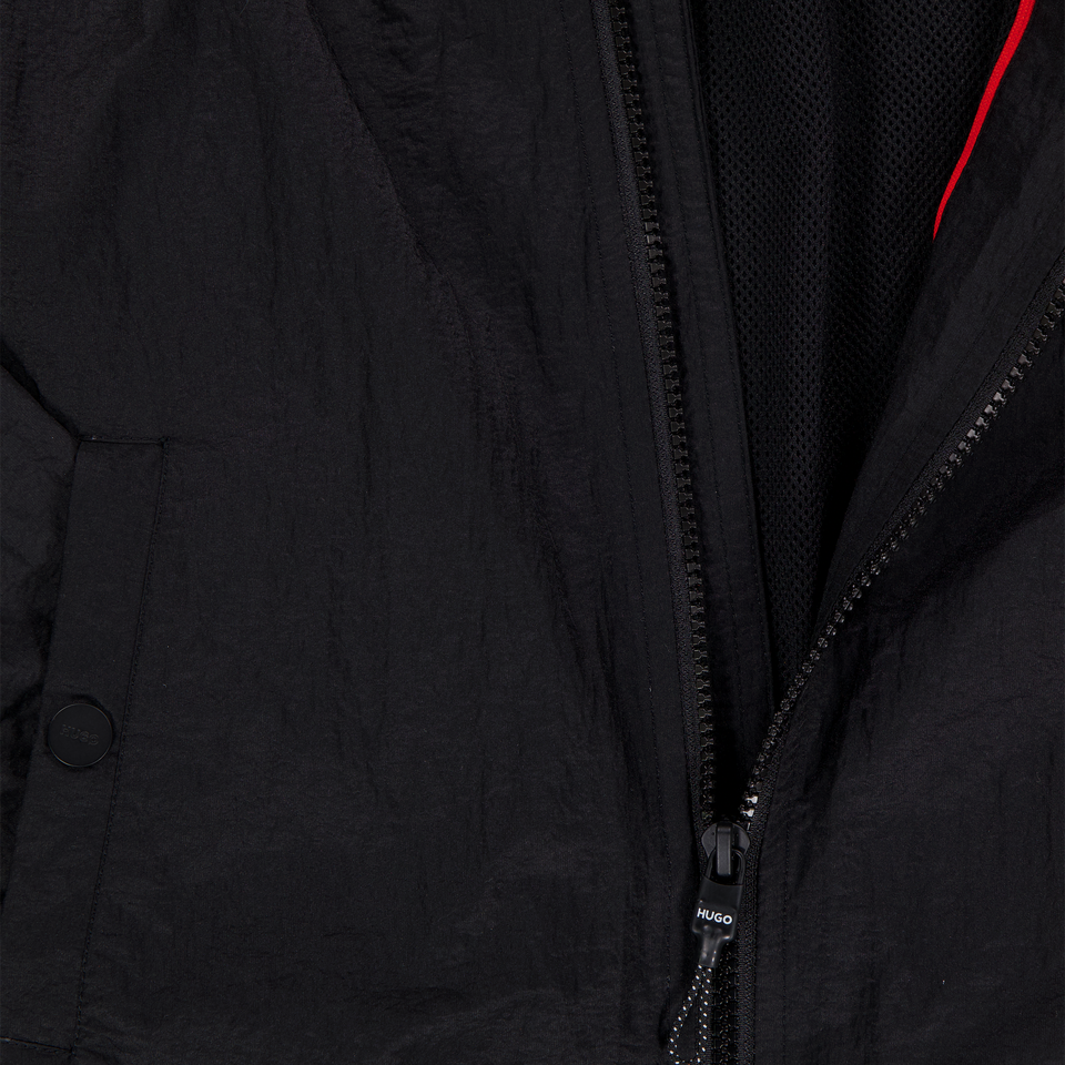 HUGO Kinder Jongens Zomerjas In Zwart