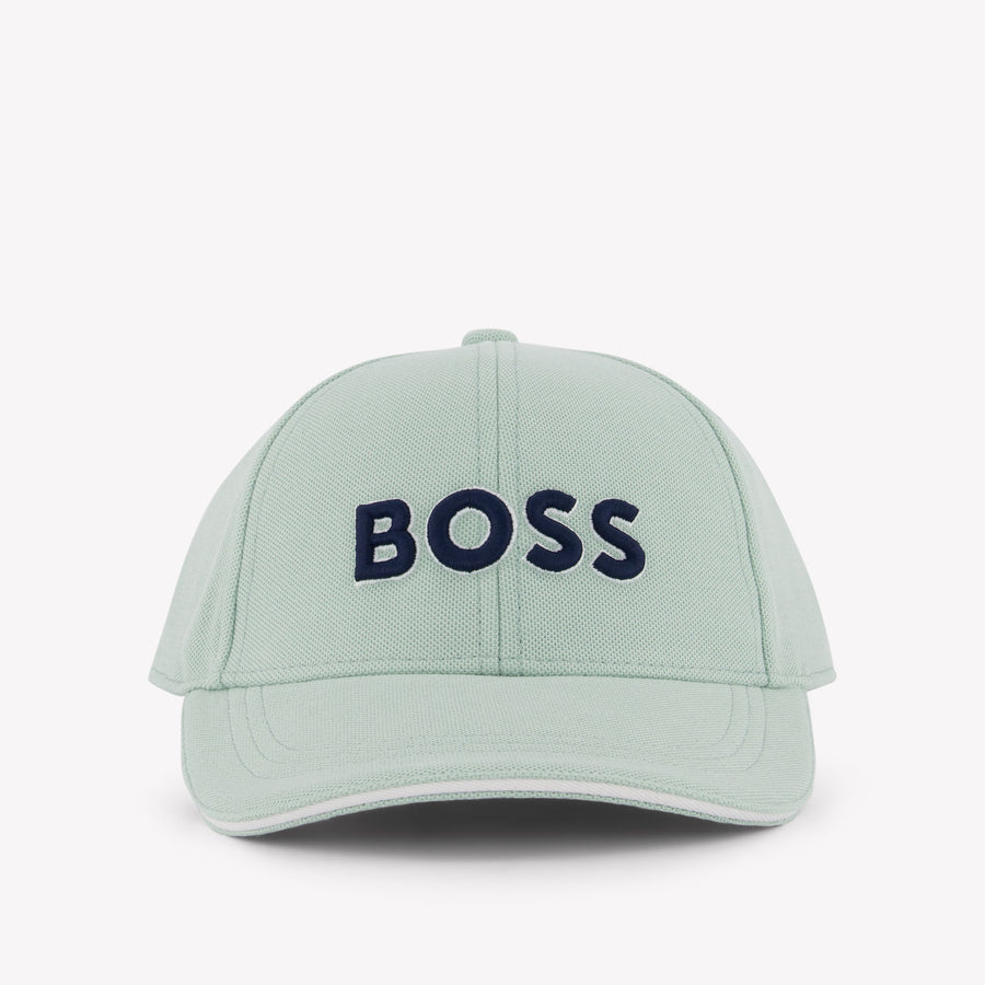 Boss Kinder Jongens Pet In Groen
