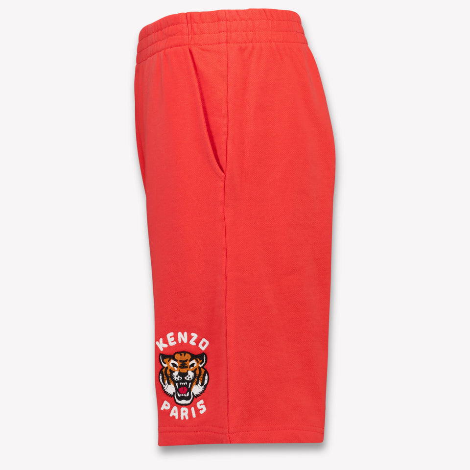 Kenzo Kids Kinder Jongens Shorts In Rood