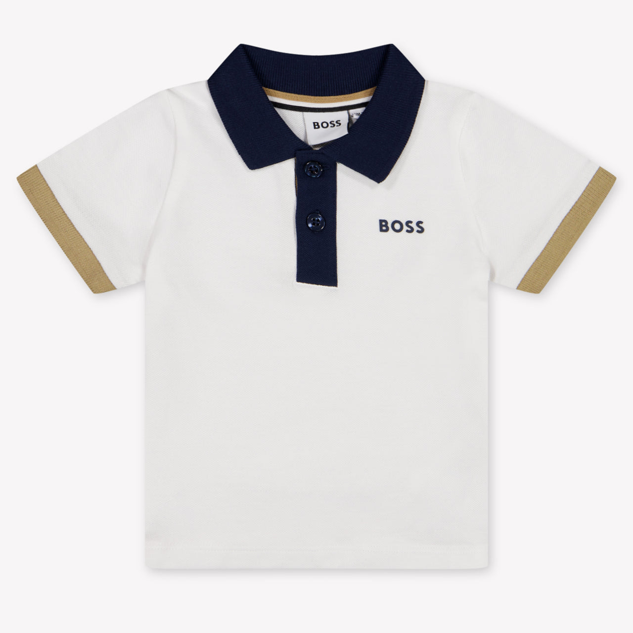 Boss Baby Jongens Polo In Wit