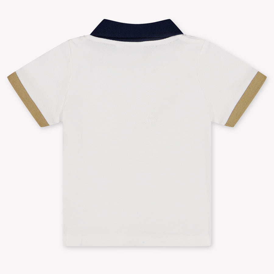 Boss Baby Jongens Polo In Wit