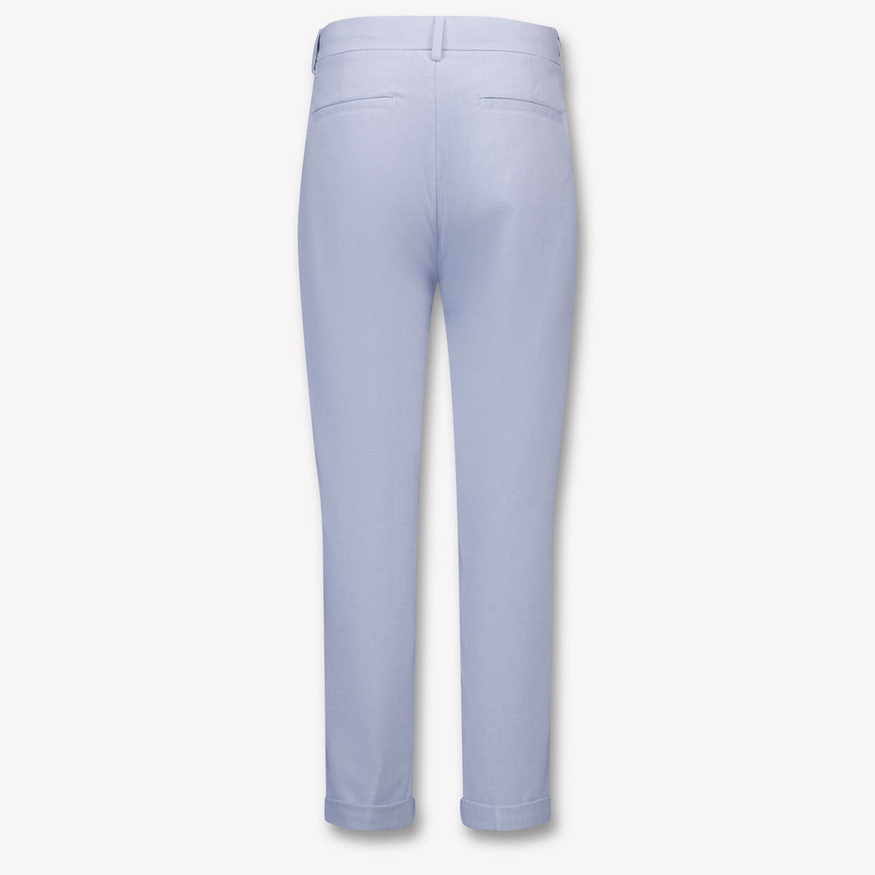 Boss Kinder Jongens Broek In Licht Blauw