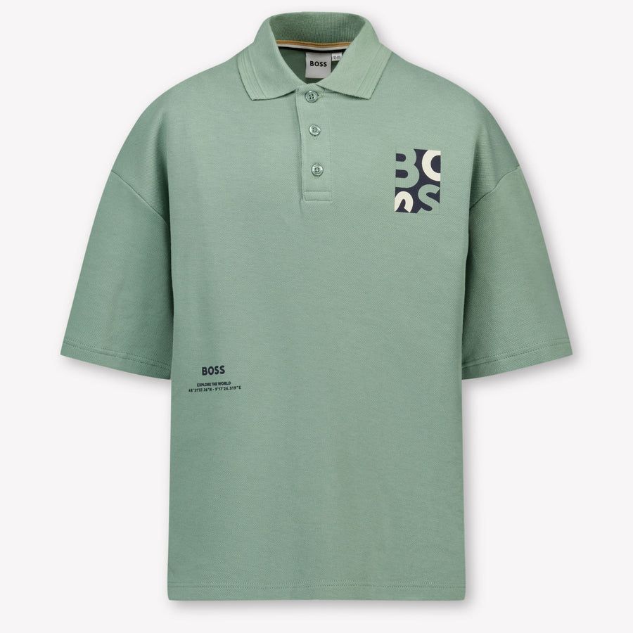Boss Kinder Jongens Polo In Groen