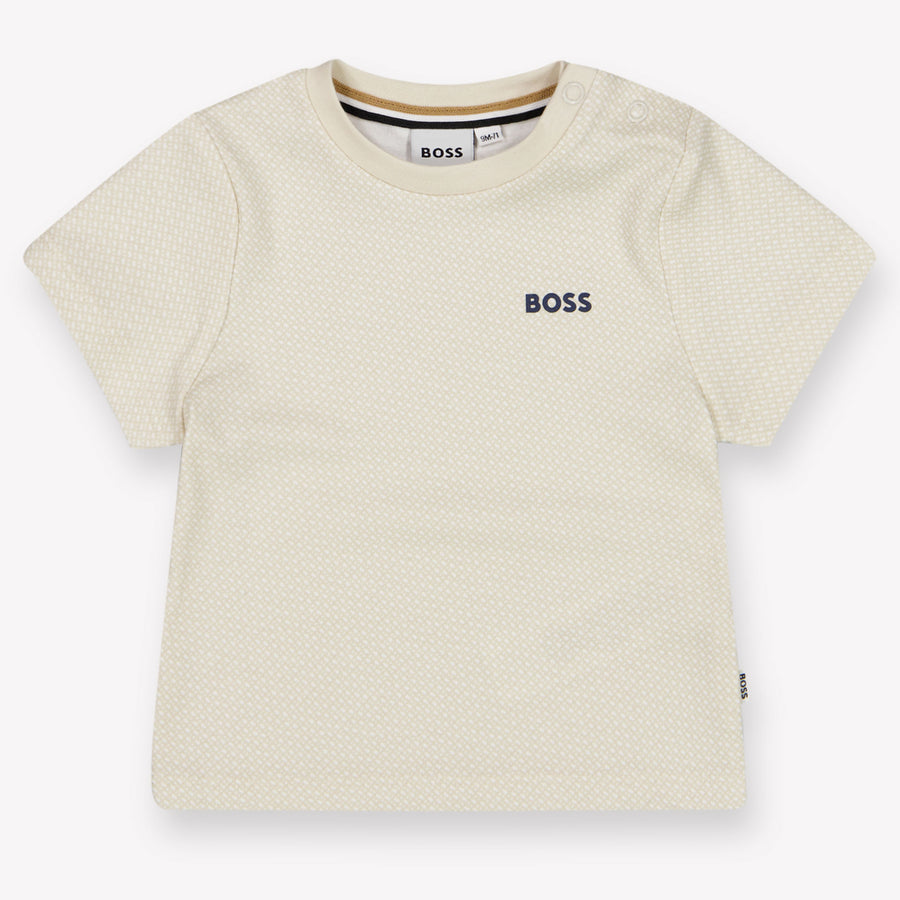 Boss Baby Jongens T-Shirt In Licht Beige
