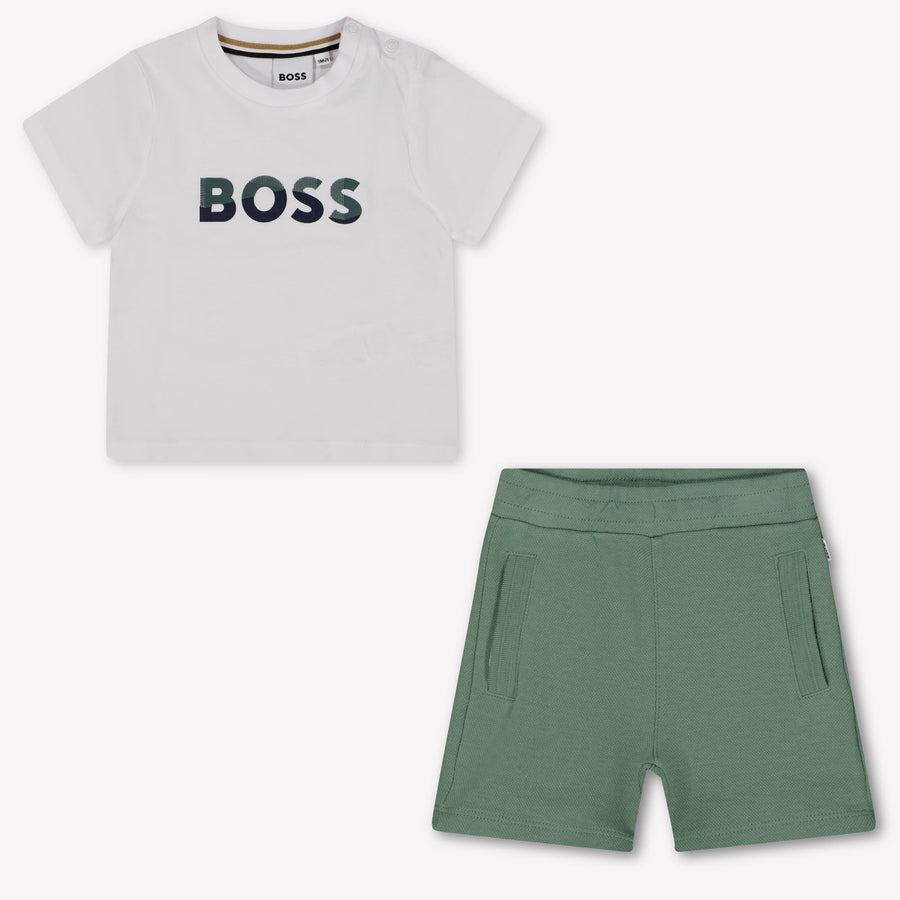 Boss Baby Jongens Setje In Groen