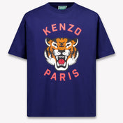 Kenzo Kids Kinder Jongens T-Shirt In Navy