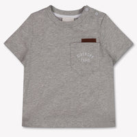 Givenchy Baby Jongens T-Shirt In Grijs