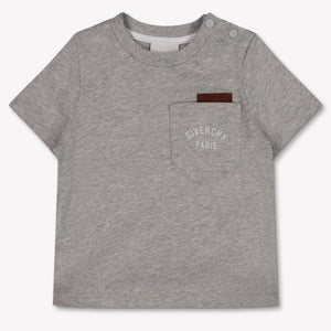 Givenchy Baby Jongens T-Shirt In Grijs