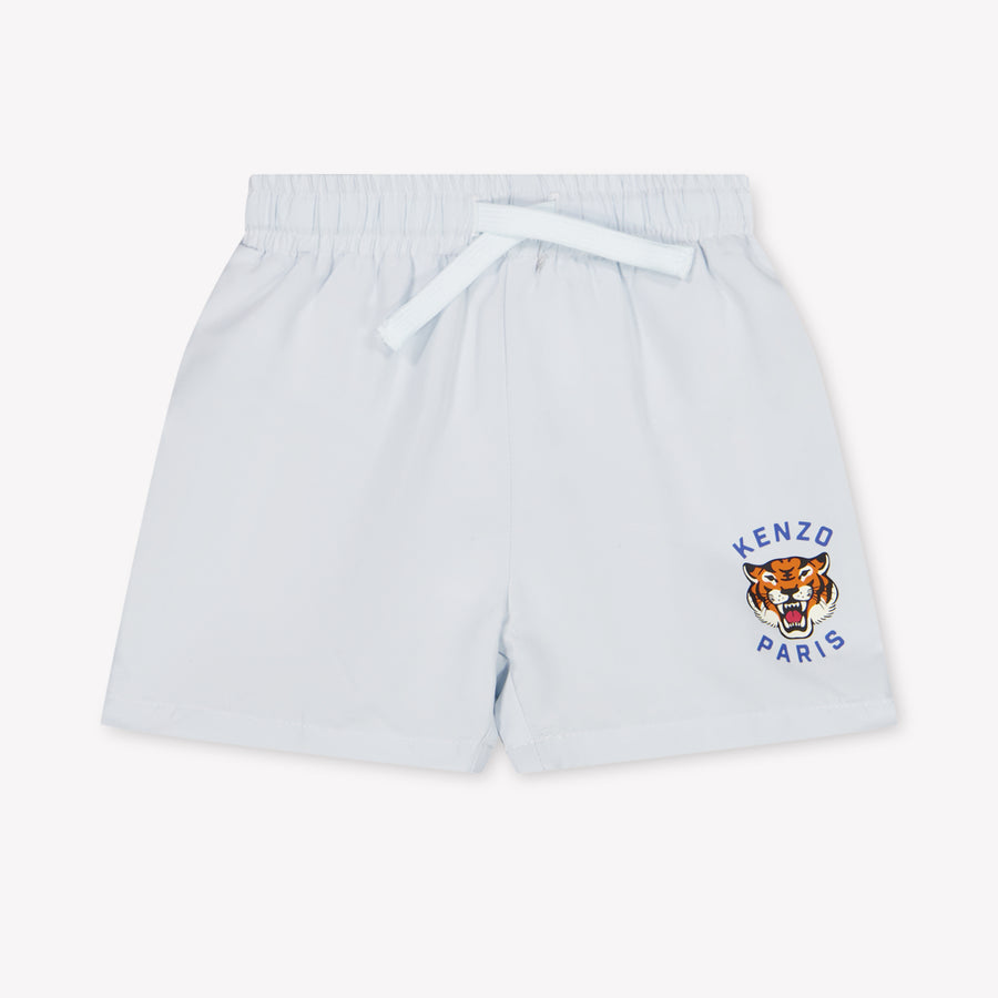Kenzo Kids Baby Jongens Zwemkleding In Licht Blauw