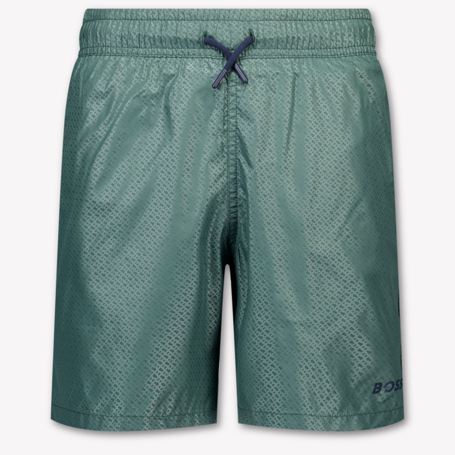Boss Kinder Jongens Zwemkleding In Groen
