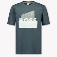 Boss Kinder Jongens T-Shirt In Donker Groen