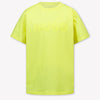 HUGO Kinder Jongens T-Shirt In Geel