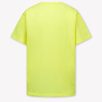HUGO Kinder Jongens T-Shirt In Geel