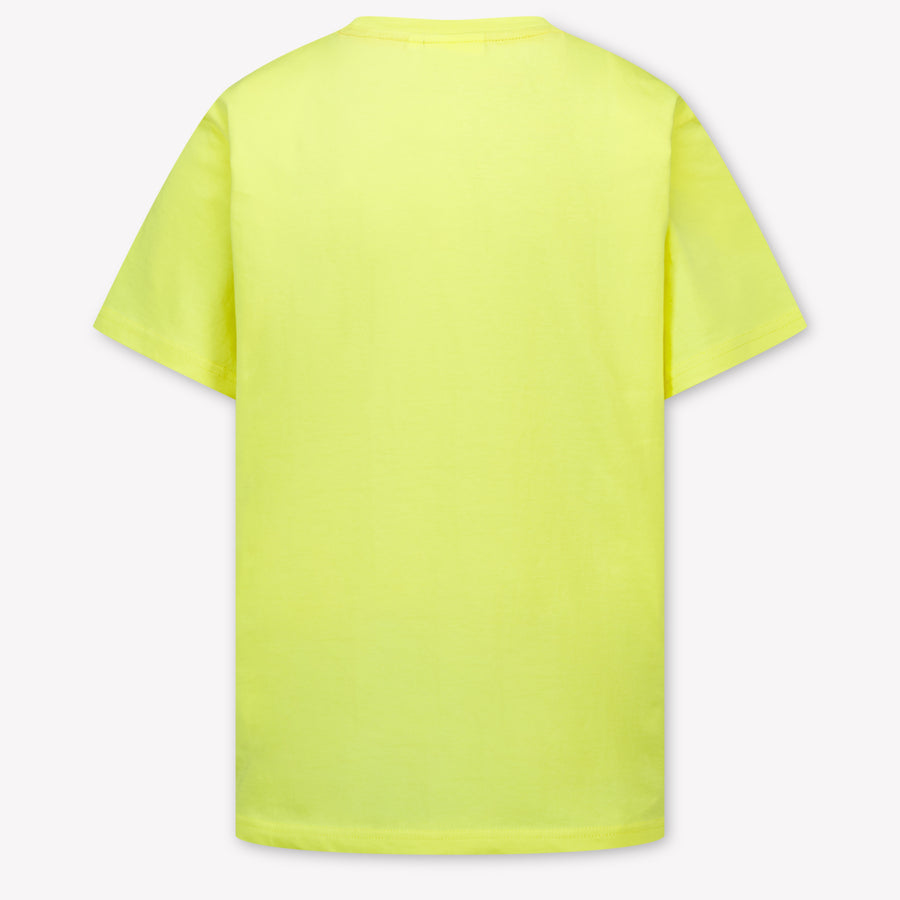 HUGO Kinder Jongens T-Shirt In Geel