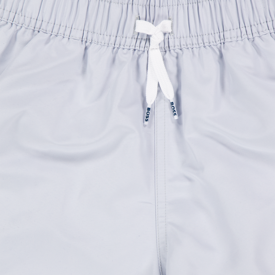 Boss Kinder Jongens Zwemkleding In Licht Blauw