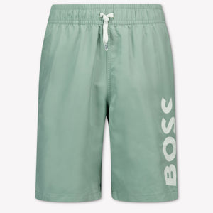 Boss Kinder Jongens Zwemkleding In Groen