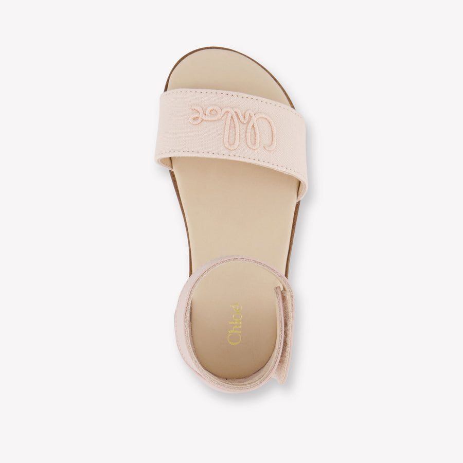 Chloe Meisjes Sandalen In Licht Roze