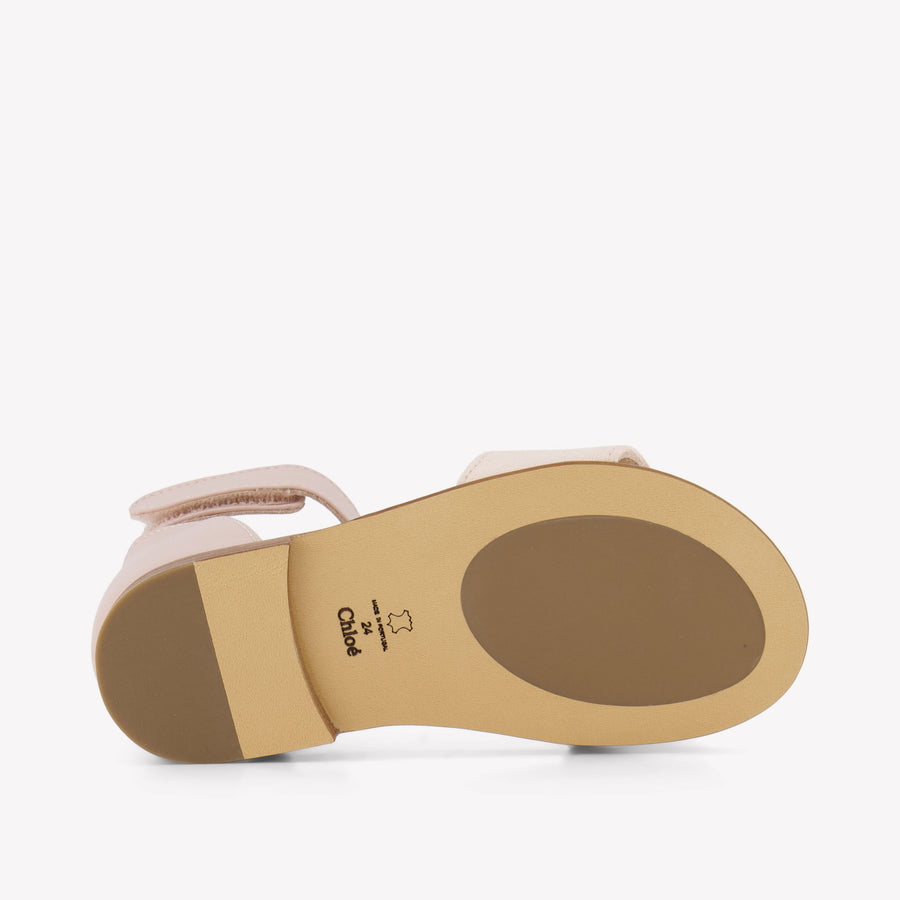 Chloe Meisjes Sandalen In Licht Roze