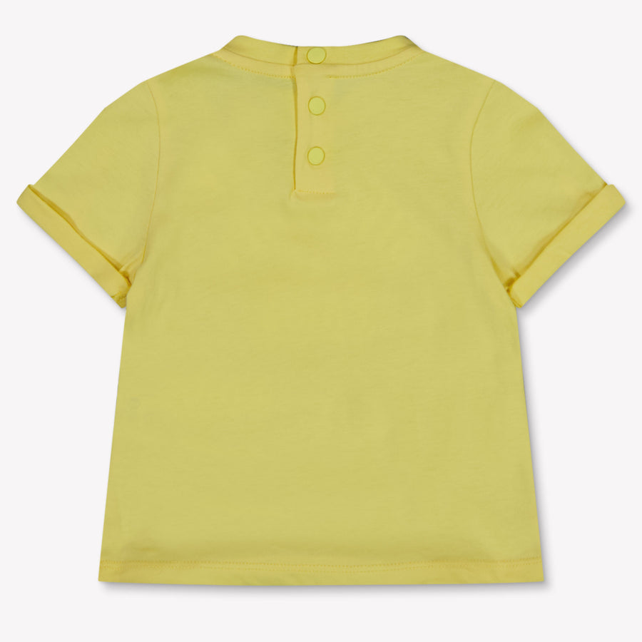 Givenchy Baby Jongens T-Shirt In Geel