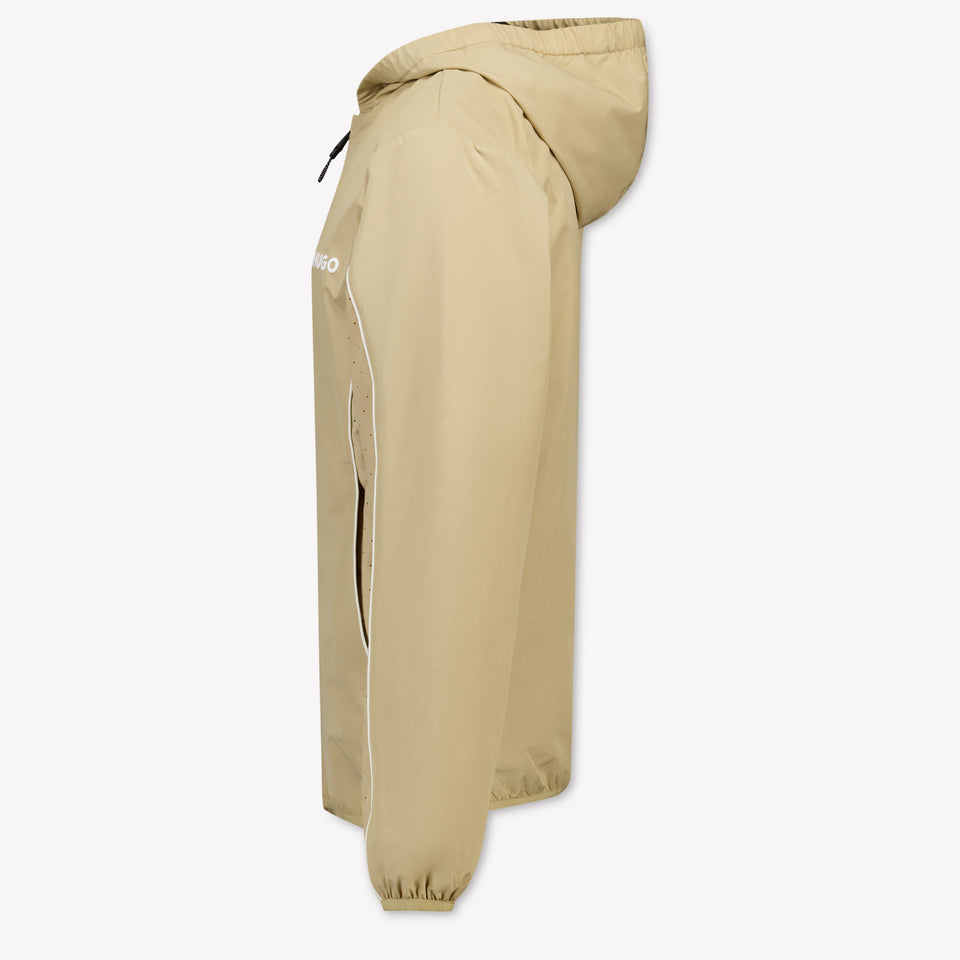 HUGO Kinder Jongens Zomerjas In Beige