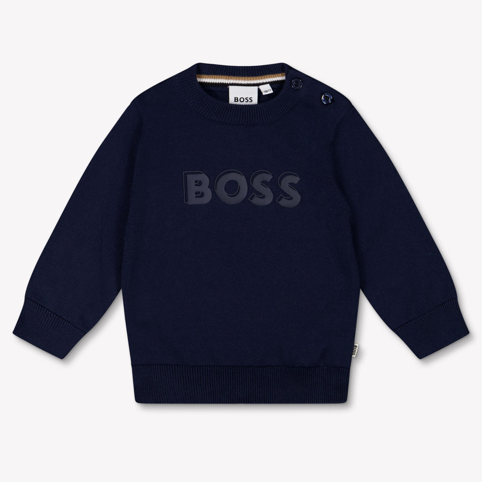 Boss Baby Jongens Trui In Navy